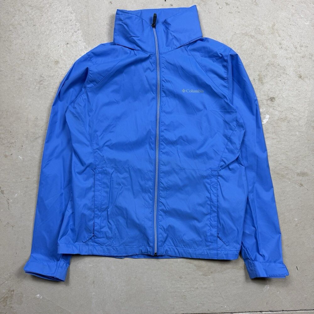 Columbia Women’s Switchback III Lightweight Jacket Blue Waterproof  Size Large